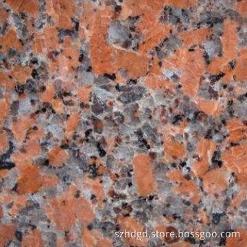 Red Granite Tile with First-class Quality and Polished Finishing, Cut-to-size